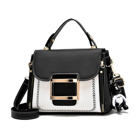 Newest Design Lady Shoulder Hand Bags Girls Contrasting color Purses Females Popular Handbags For Woman