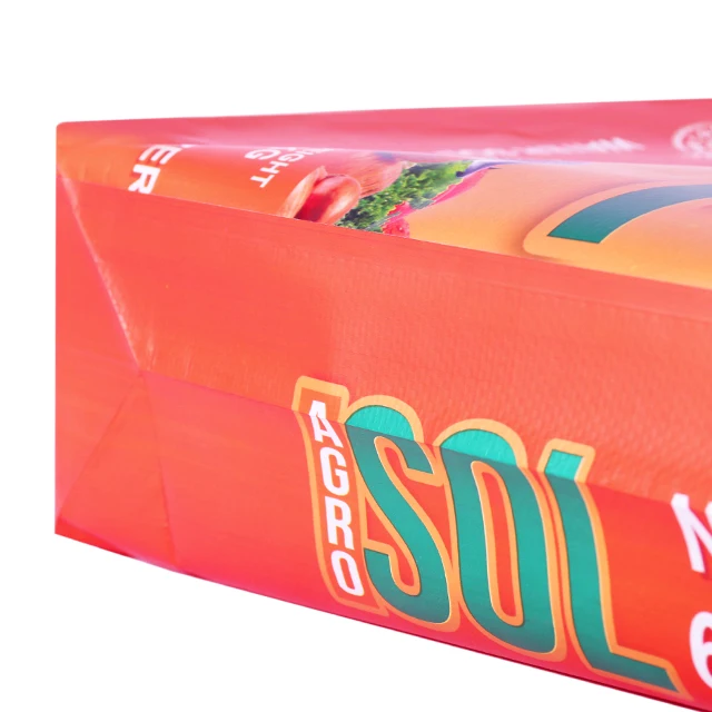 empty 25kg pp woven bopp film laminated printed woven bags for fertilizer