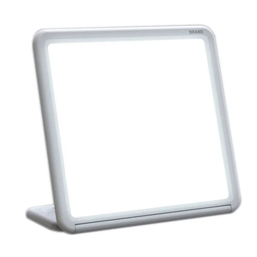 
Light Therapy Lamp UV Free 10000lux LED Therapy Light with Timer Adjustable Brightness Levels Foldable Stand for a Happy Life 