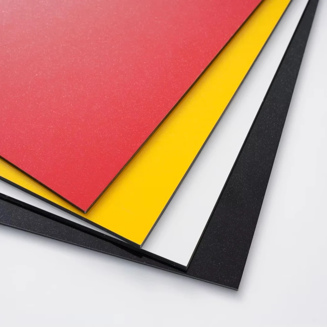 NANO PVDF Coating ACP Exterior Wall Decoration Aluminium Plastic Sheet Price