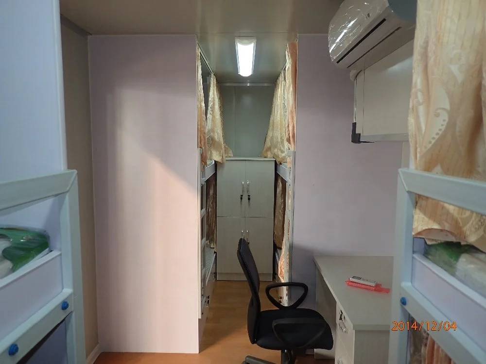 20 ft Mobile Prefabricated Shipping Container Cheap or villa House Dormitory Living Room