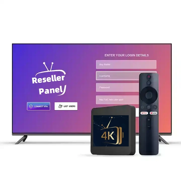 Free Test Stable Subscription Smart Tv Box Android Ios Reseller Panel 24h IPTV 4K Code Iptv M3u