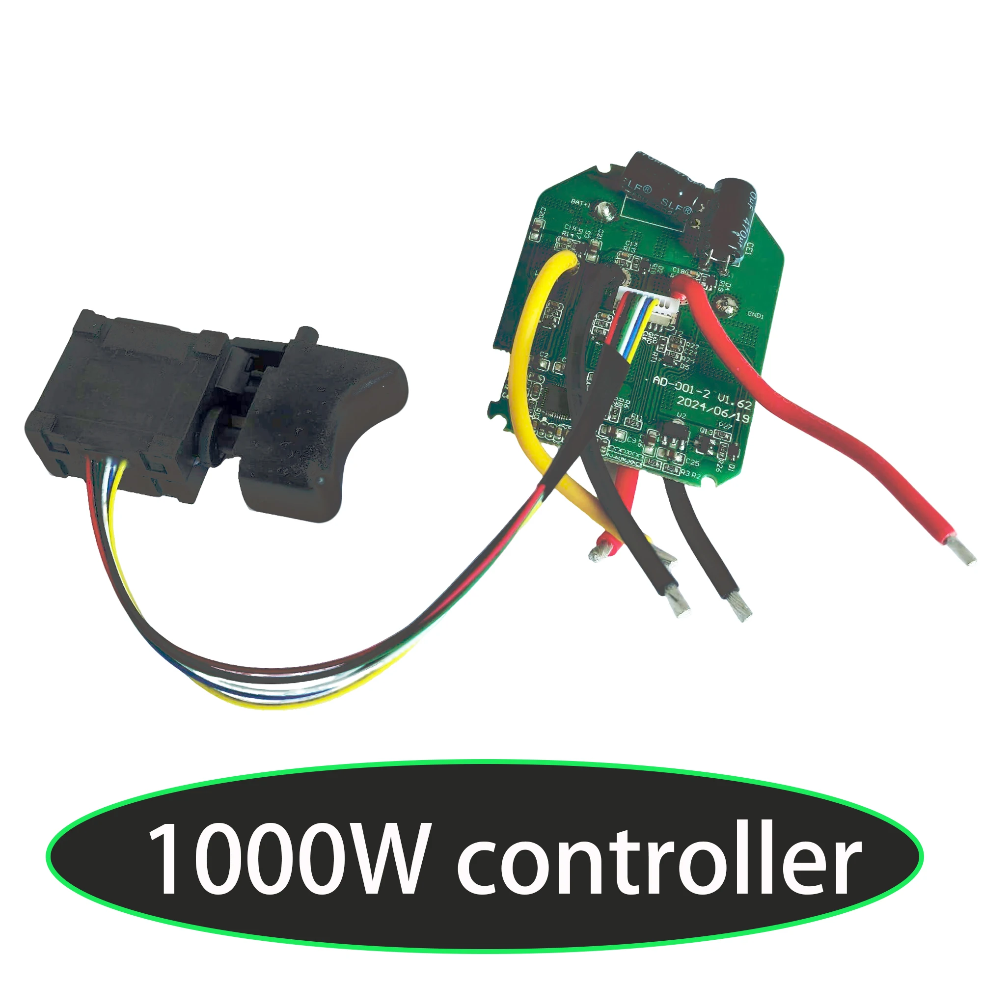 QX-MOTOR 50mm/64mm/70mm violent fan assembly accessories, matched with brushless motor, 1KW controller and switch components