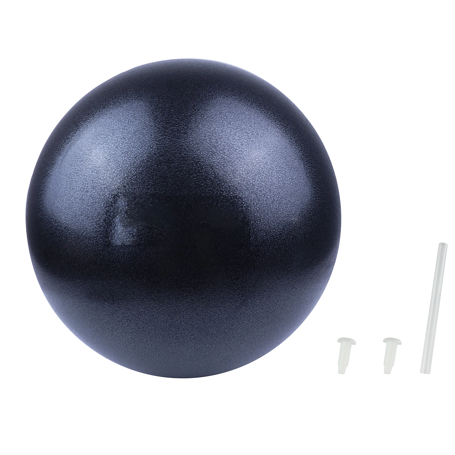 Шар для пилатеса, 25 см, черный мини-шар для пилатеса с Инфлятором