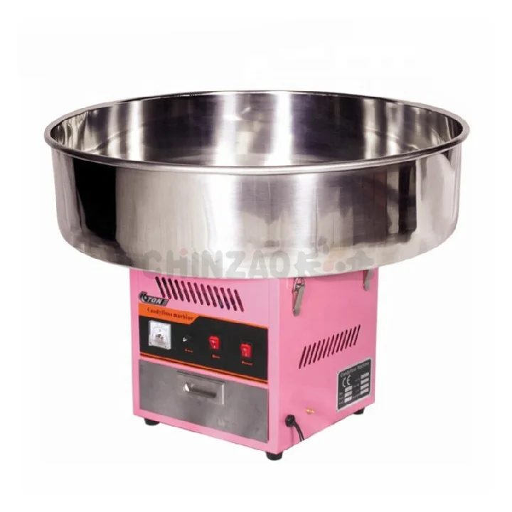 Hot Sale Restaurant Commercial Catering Professional Stainless Steel Pink Making Cotton Candy Machine