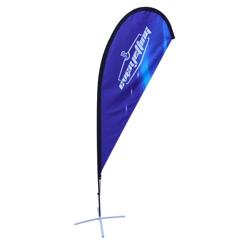Outdoor Feather Flag Promotional flag and Banners Custom Advertising Beach Flags Teardrop Banner