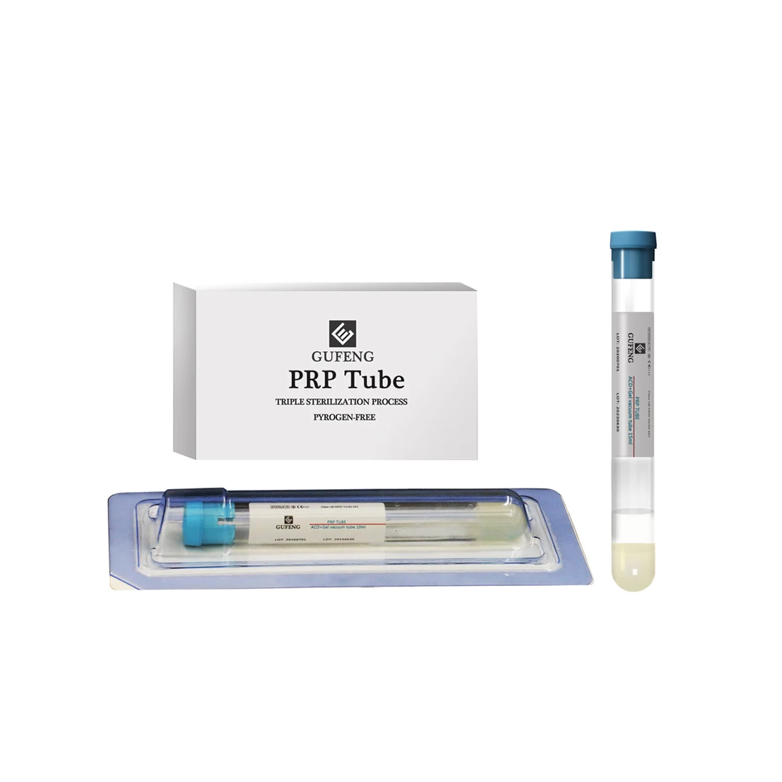 2022 new products medical centrifuge prp tubes