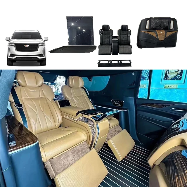 Applicable to escalade Lincolnn Navigatorr Aviation Seat Printed Floor Modification Kaired President Set