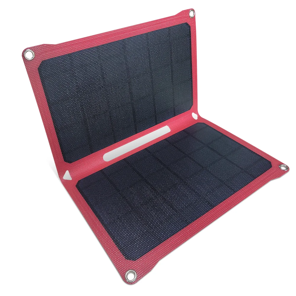 Лучшая солнечная панель надежная складная мощное ламинирование 15 Вт 20 30 50 наружное складное солнечное зарядное устройство монокристаллическая