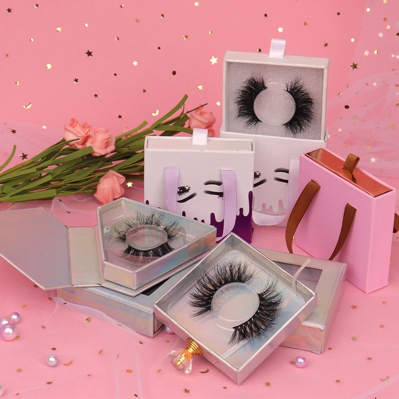 Новый дизайн, индивидуальные коробки, собственный бренд, пушистые, драматические, не животных, 3D, 25 мм, настоящая норковая полоса, ресницы