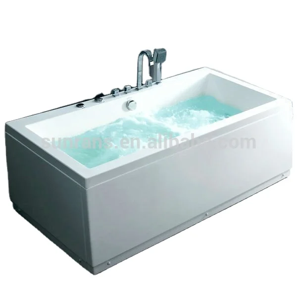 Indoor Massage Bath Tub With Jets Quality Luxury Functional Acrylic Whirlpool Spa Massage Bathtub For Bathroom