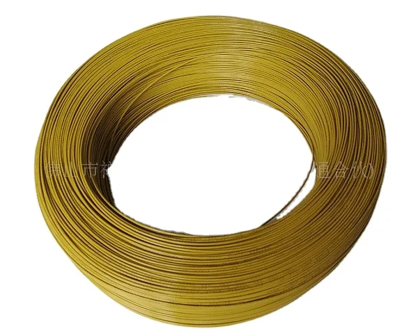transparent cables Electrical PTFE Wire nickel/silver-plated copper 0.08mm heat resistance ptfe wire