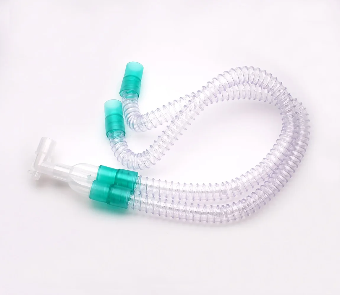 
EVA PP silicone breathing circuit adult peadiatric neonatal breathing circuit with bv filter HMEF 