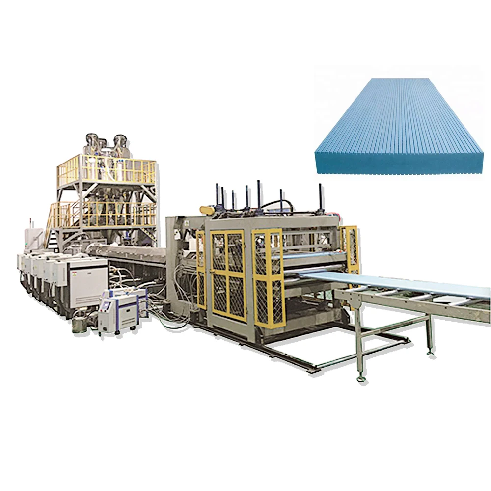 Xps Board Production Line Foam Machine PS Foaming Fire Retardant Panels Making Machine