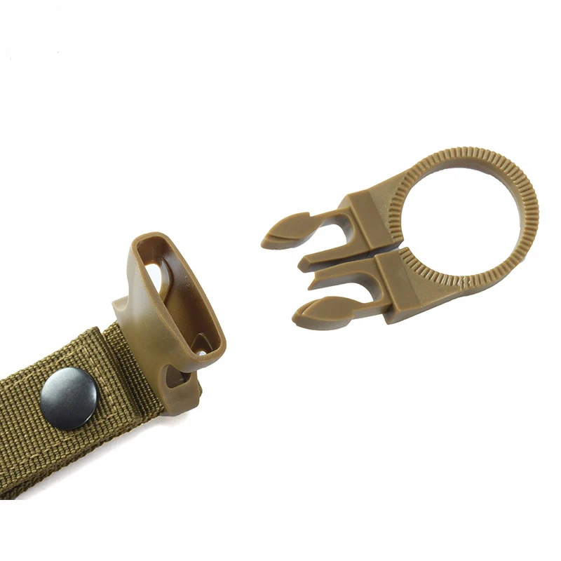economic high quality webbing Belt buckle with plastic hook for Tactical bag door key