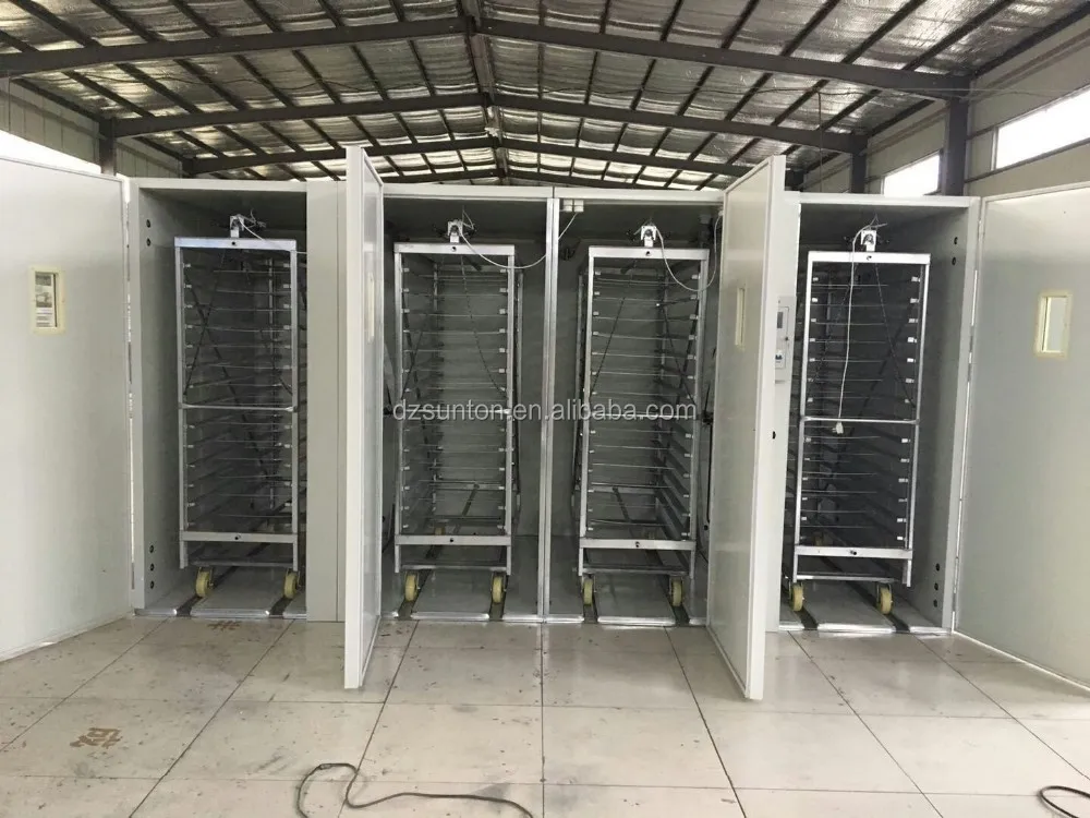 fully automatic industrial egg incubators for chicken 22528eggs