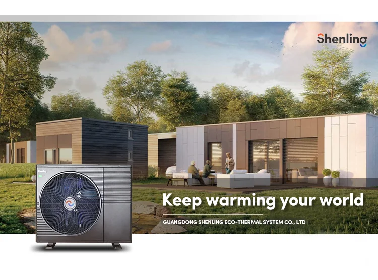 High Quality Shenling A+++ DC Inverter Heat Pump R32 Monoblock Heat Pump Water Heater