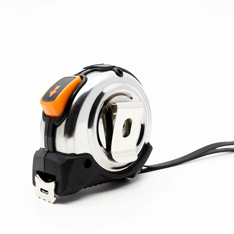 New High Quality Design Custom Retractable  Promotional Steel / Fiberglass Digital Measuring Tape