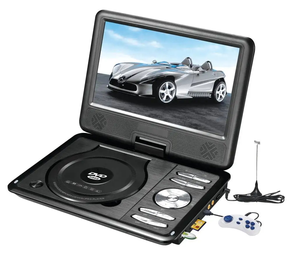 9 5 дюймов экран аккумуляторная батарея телевизор USB портативный EVD DVD