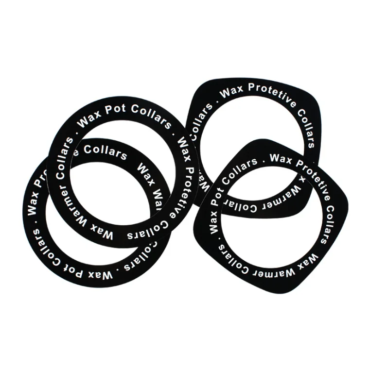 Custom Logo Protective Disposable Waxing Paper Wax Collars for Wax Warmer/Heater