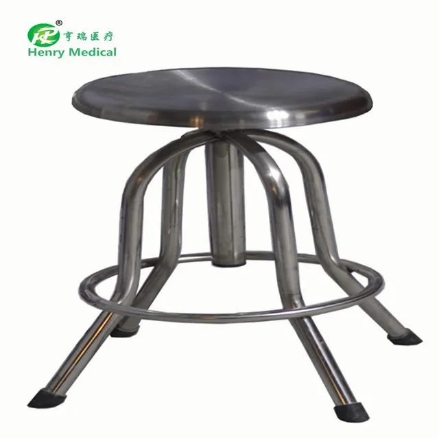 Medical furniture hospital chairs adjustable stainless steel surgical stool doctor chair
