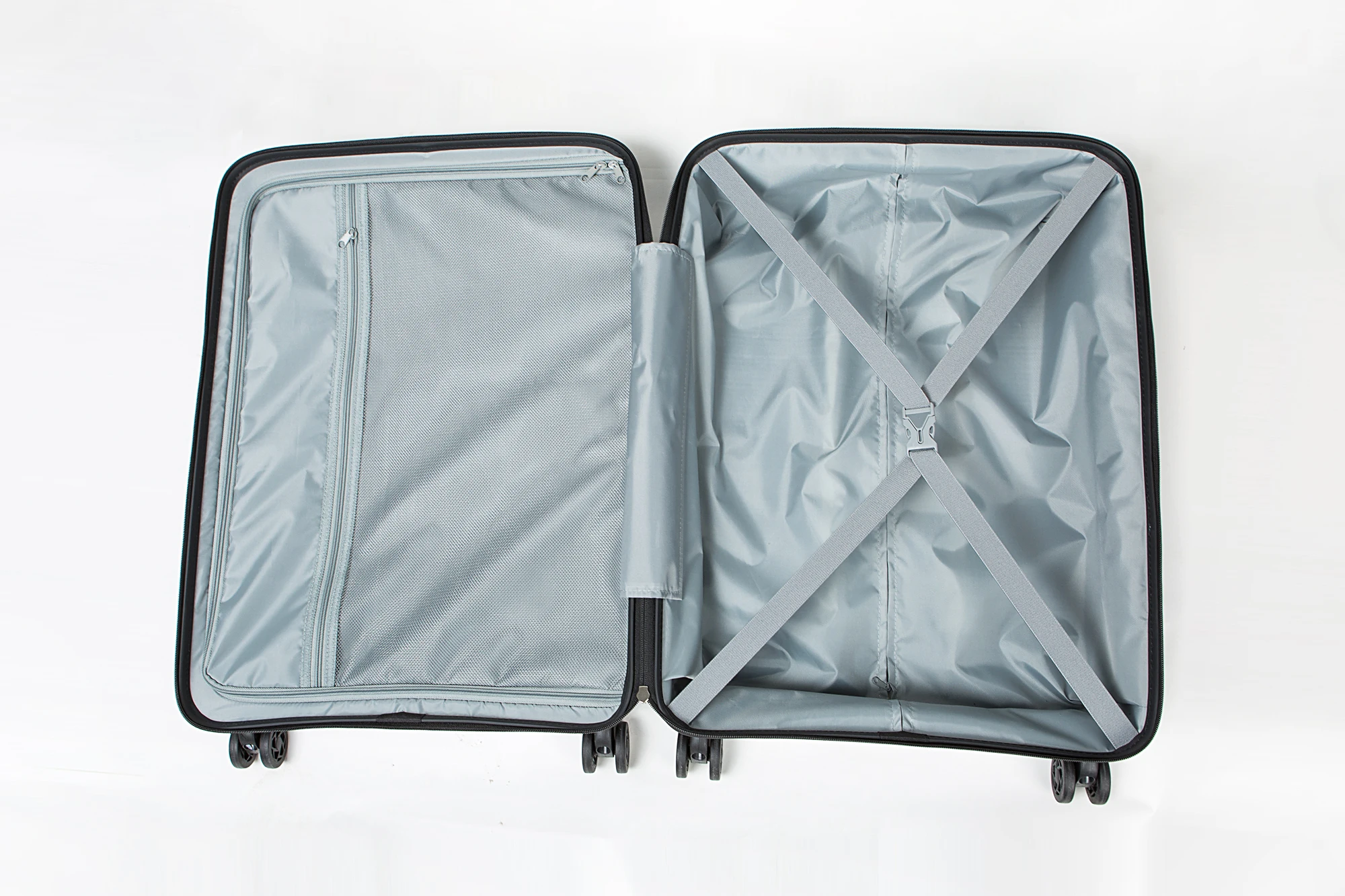 Factory New Design PP luggage with High Quality Spinner and Three Piece Travel  Suitcase