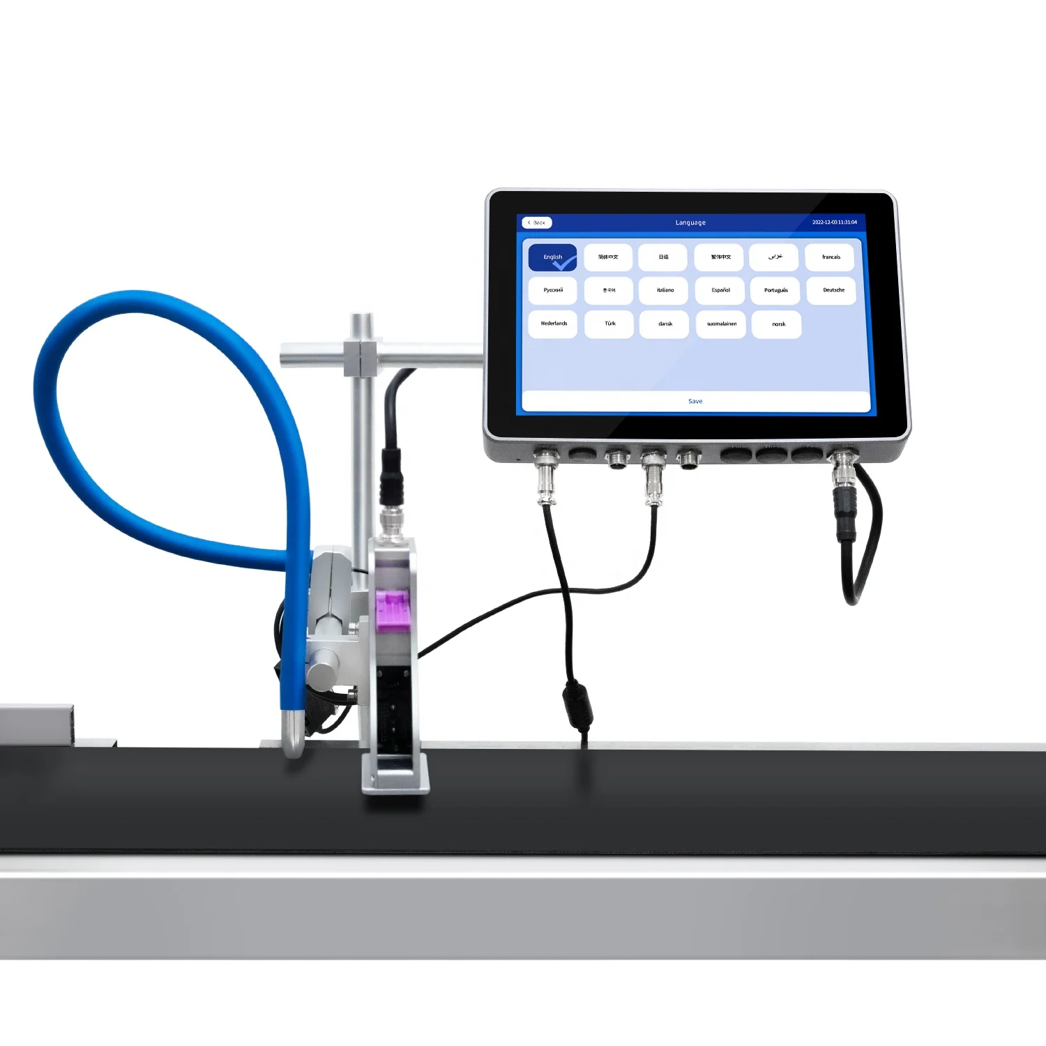 Online Touch screen new model Industrial Inkjet Printing bottle Coding Machine thermal ink jet printer for small business ideas