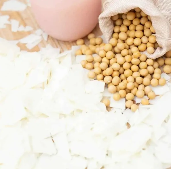 Популярный органический натуральный соевый воск для украшения дома, свечи на Основе Сои, сделай сам