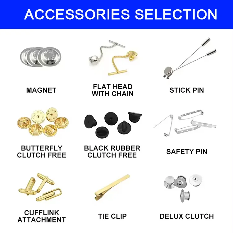 China High quality custom badge manufacturer Cute Design security badge web embroidery metal badge customization