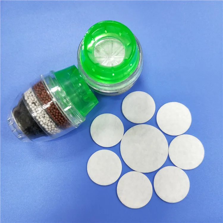 Top quality Drinking Water Sediment Filter Pads, Water Faucet Filters Shower Head Filters, Non Woven Filter Material White