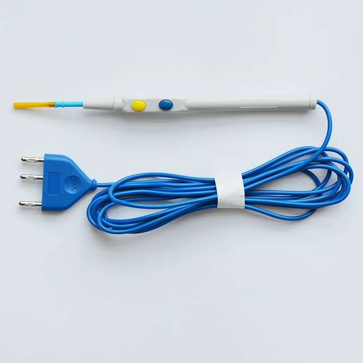 Высокочастотный Одноразовый Скальпель, монопольный электрохирургический карандаш, карандаши для прижигания, диатримические электрокарандаши