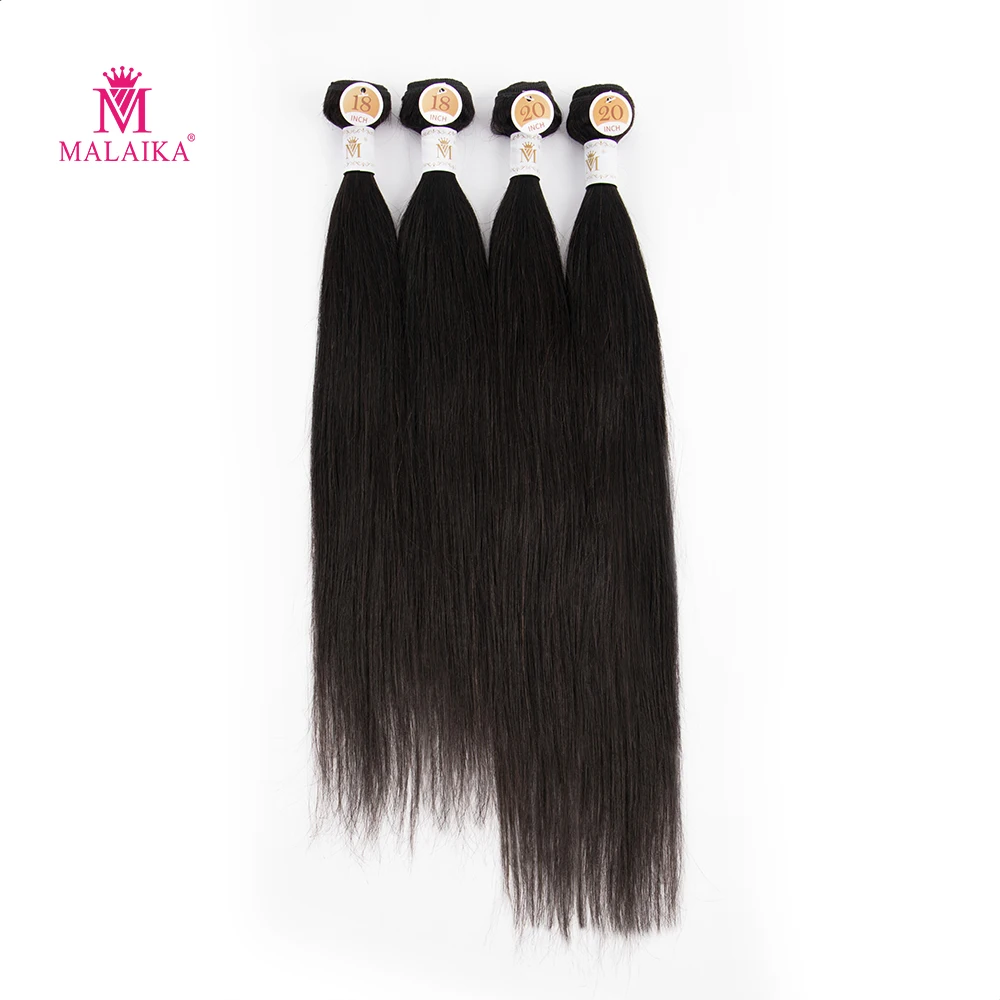 MALAIKA  4+1 frontal Straight peruvian hair supplier 100 cheap human hair bundles china hair