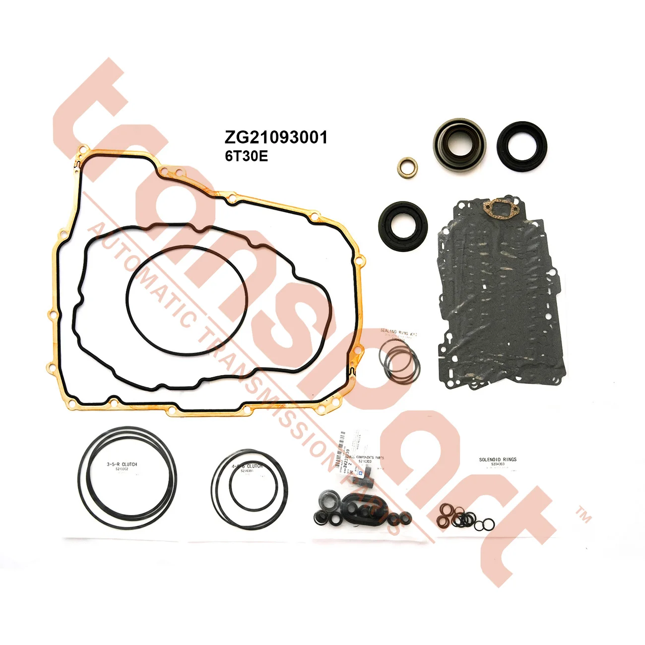 6T30E Automatic Transmission Gearbox Overhaul kit Seal Kit for GM CHEVROLET ZG21093001
