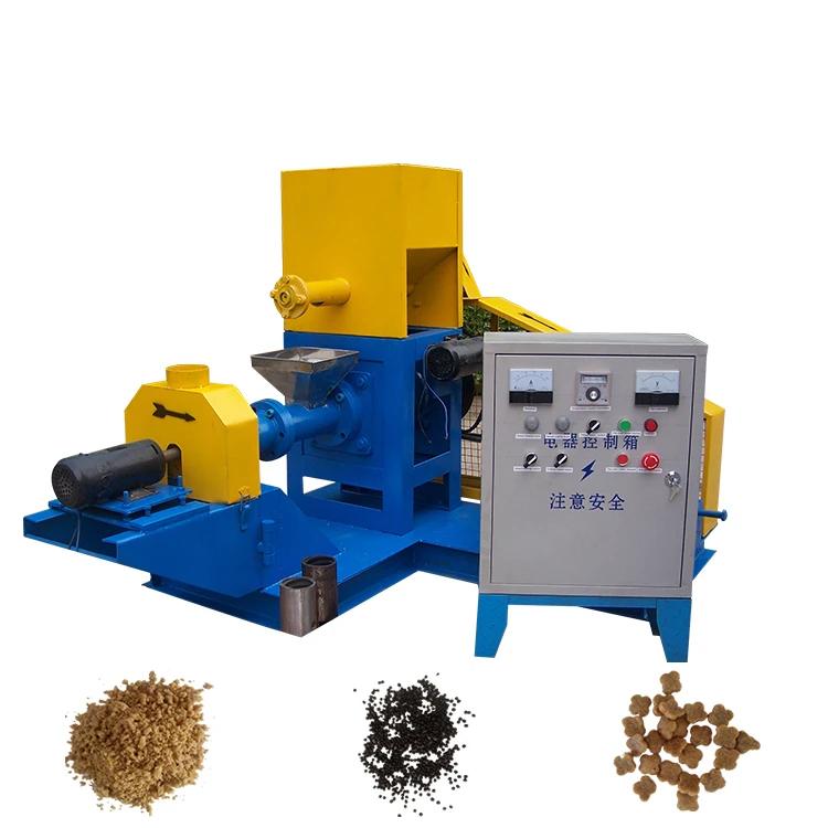 Low Cost Floating Fish Food Small Electric Scale Floating Fish Feed Pellet Extruder Maker Machine