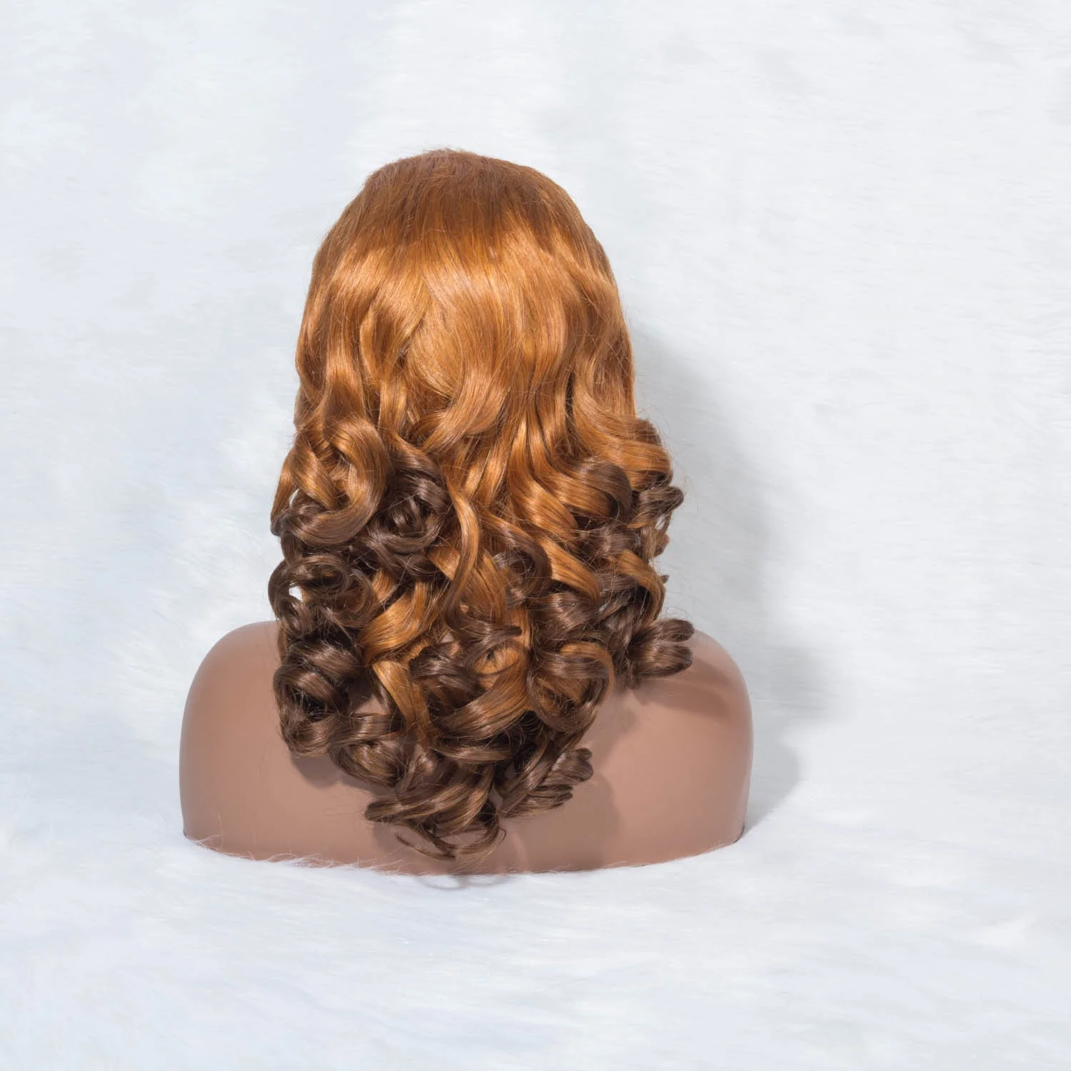 Loose Curly 13*4 frontal wig ombre human hair ginger wig ombre lace front wig loose wave ginger loose wave big frontal