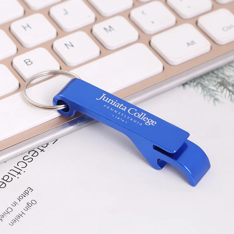 Custom Laser Engraving Logo Promotional Gifts Cheap Beer Drink Bottle Opener Keychain for Party Wedding