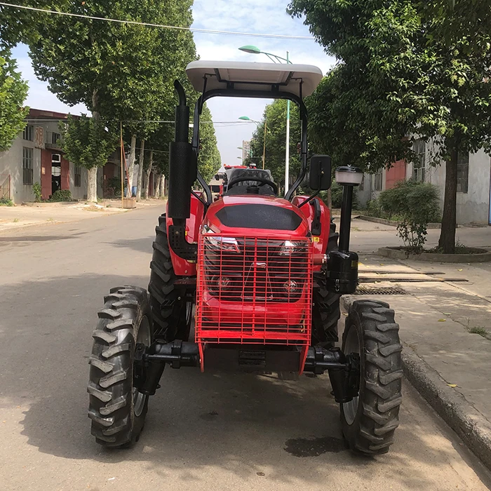 Chalion Brand Hot Sale QLN-504 Mini Wheeled Tractor Compact 50HP 4WD Farm Tractor With Sunroof For Sale In Tanzania