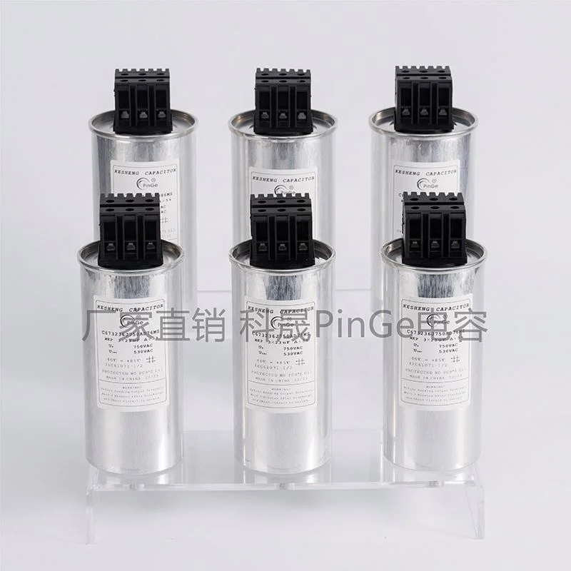 Ks Pinge Self-Healing AC Filter Capacitor Used in 50Hz or 60Hz AC Power System