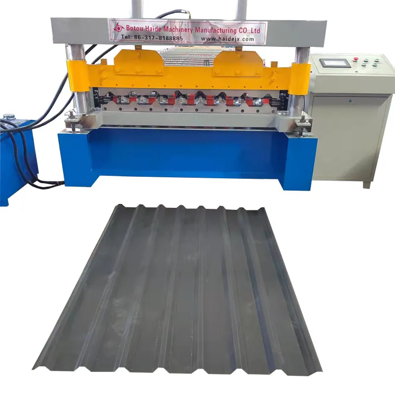 HD High Speed Corrugated Steel Sheet Colored Steel Wall roof panel roll forming machine