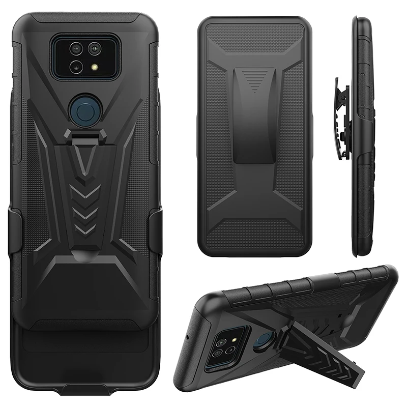 Чехол для телефона Alcatel lumos / Alex Тяжелая подставка военного класса с задней застежкой Чехол для мобильного телефона
