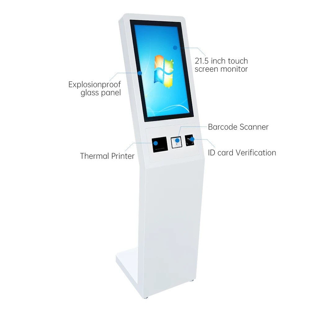 Electronic Queuing Machine Wireless Calling System Touch Screen Bank/hospital Management Information System/hall Digital Kiosk