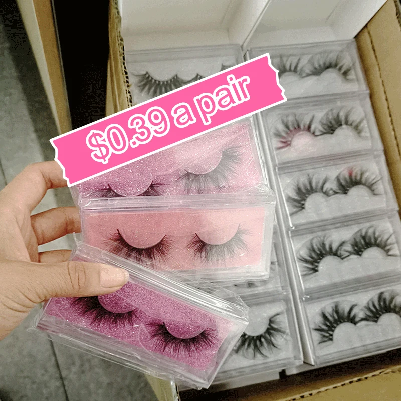 
Wholesale 3D Mink Lash Strips With Custom Packaging Cruelty Free Mink Lashes Wholesale Mink Eyelashes 