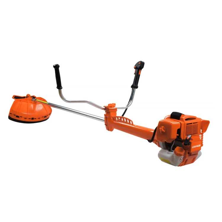 LEOPARD 41cc gasoline side back Brush Cutter 2 Stroke 411 E-start High Performance 42cc Brush Cutter grass trimmer for Garden