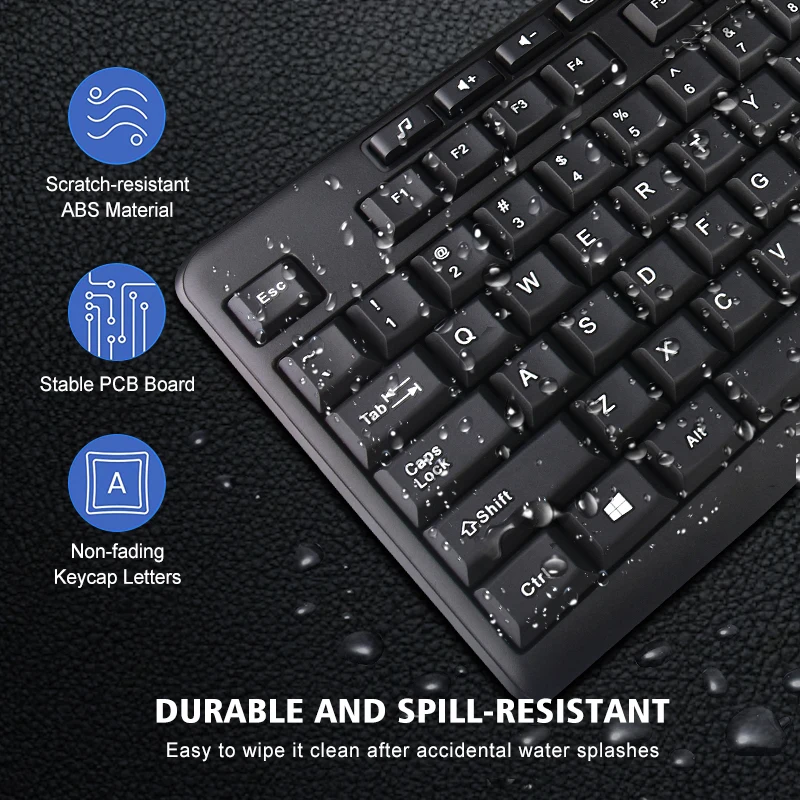 Shenzhen Black Teclado The Best Keyboard Qwerty Azerty Pc Usb Wired Key Board Keyboard For Computer