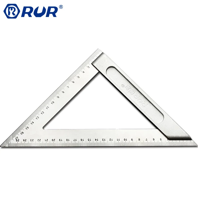 Triangular ruler stainless steel measuring triangle 150 200 mm triangular ruler