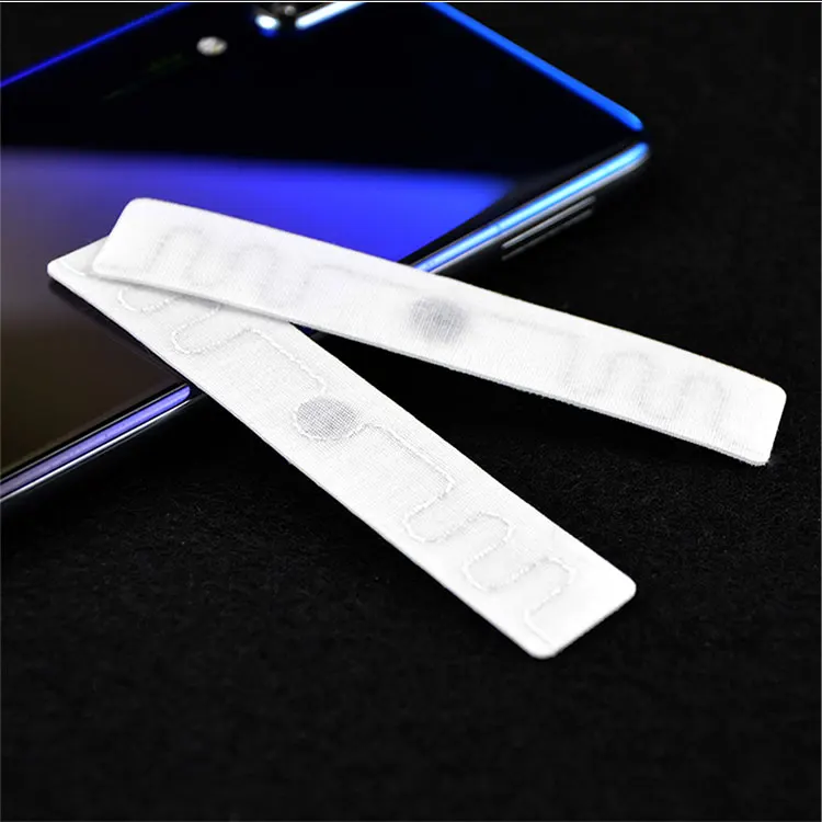 Заводская цена большой радиус действия 7 м Rfid-метки водонепроницаемые этикетки для управления одеждой Uhf тканевые