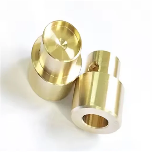 BZ-953 copper brass part machining parts milling and turning service brass bushing washer copper brass round bearing bushing