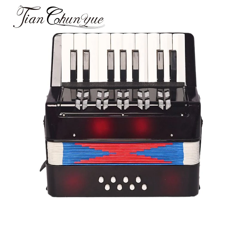Wholesale 17 Keys 8 Bass Keyboard Toy Accordion Button For Kids Bass Student Accordion