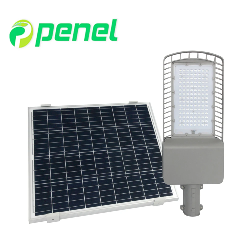 Новейшая светодиодная уличная лампа на солнечной энергии 100 Вт