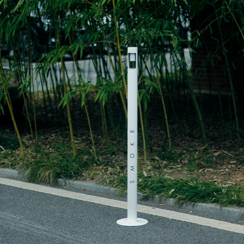 Modern Stainless Steel Ashtray Smoking Waste Hot Sale Outdoor Popular High Best quality Custom Logo cheap Price Standing Ashtray